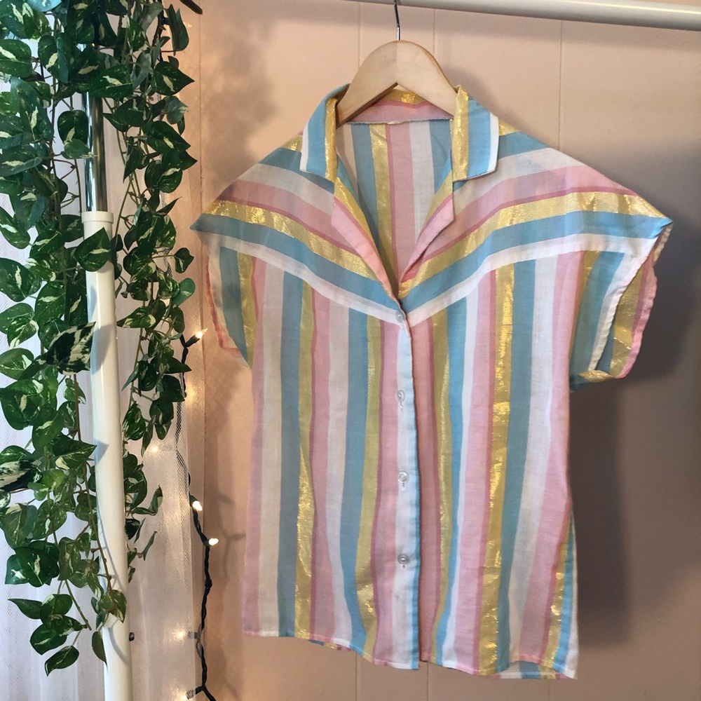 Striped Button Down - Picture 2 of 3